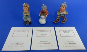 Berta Ashton Drake Hummel Christmas Ornaments #96036 SET #6 Good Cond With COA - Picture 1 of 10