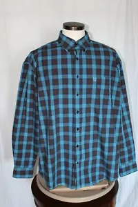 Rough Stock Panhandle Mens Western Rodeo Button Down Shirt Sz XL Plaid - Picture 1 of 11