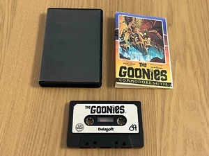 Datasoft The Goonies Commodore 64 Cassette - Working -👽👾Retro Gift Idea👾👽 - Afbeelding 1 van 12