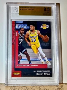 Quinn Cook 2019-20 Panini NBA #236 Card 1 of 340 BGS 9.5 Gem Mint LA Lakers - Picture 1 of 2