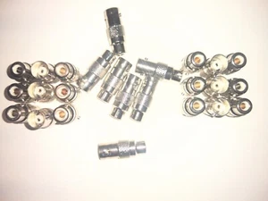 RCA Female to BNC female Coax Adapter (Pack of 25) - Picture 1 of 3