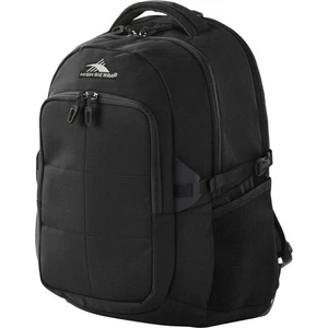 High Sierra Trooper 17" Laptop & Tablet Backpack Black 49847 - Picture 1 of 9