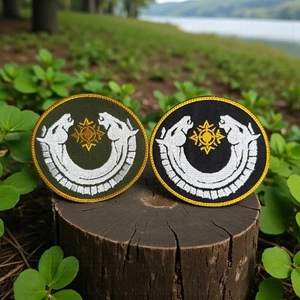 Rohan Logo LOTR Stickerei Aufnäher 4,55" x 4,17" - Bild 1 von 16