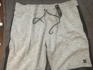 UNDER ARMOUR TECH TAILLIERT MELIERT GRAU & SCHWARZ SHORTS GRÖSSE 4XL HERREN NEU MIT ETIKETT $ 44,99 - Bild 1 von 4