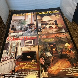 COLONIAL HOMES MAGAZINE, LOT OF 4 1986 & 1992 - Picture 1 of 5