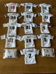 2005 Upper Deck (15) Mini Jersey Lot. Manning , Bledsoe , Moss, Tomlinson ,etc - Picture 1 of 8