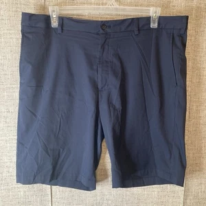 Walter Hagen 11 Majors Golf Shorts Men's 40 High-Rise Flat Front Pockets Navy - Picture 1 of 8