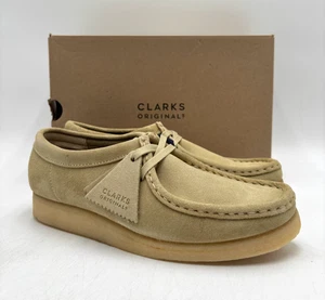 Clarks Originals WALLABEE 55545 Men's NEW Suede Shoes Maple Multiple Sizes NIB - Bild 1 von 10