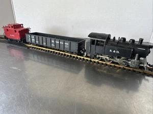 Vintage Mantua 3976 HO 0-6-0 B&O Switcher Loco, 250538 Gondola, Stubby Caboose - Picture 1 of 24