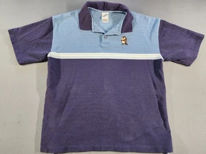Polo Looney Toons Taz Manga Corta XL Azul Warner Bros TM De Colección Golf Y2K - Imagen 1 de 13