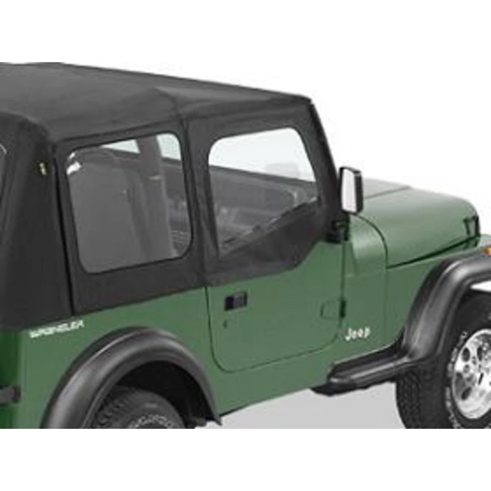 53121-15 Bestop Set of 2 Door Skin Cloths for Jeep Wrangler 1997-2006 Pair Foto 1 de 1