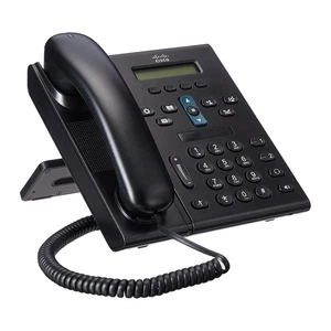 Cisco IP PHONE Telefon POE 6921 CP-6921 Unternehmen Schreibtisch mit Horn VOIP - Bild 1 von 3