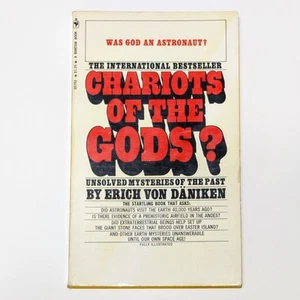 Chariots of the Gods Erich Von Daniken 1973 Alien Ufology Vintage Paperback Book - Imagen 1 de 5