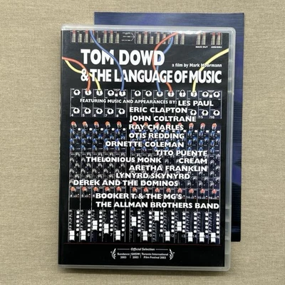 Tom Dowd & the Language of Music (DVD 2004 + Guide) Documentary Eric Clapton + - Image 1 of 4