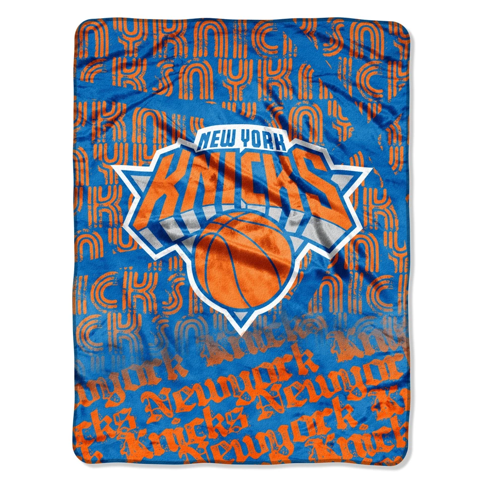 Суперплюшевое флисовое одеяло New York Knicks 45 x 60 дюймов - Изображение 1 из 1