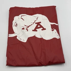 Chaqueta Poncho de Lluvia Alabama Crimson Tide Elephant Logo Vintage Nuevo de Lote Antiguo - Imagen 1 de 3