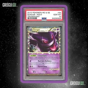 Pokemon - Gengar Prime Trionfante HG & SS #94 - PSA 10 GEM MINT - Foto 1 di 1