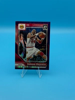 2024-25 Panini Donruss Optic Hakeem Olajuwon Legends Purple Shock Prizm #249 Foto 1 de 2