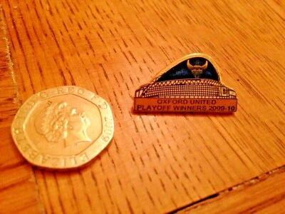 Oxford United - 2010 Play Off Wembley Winners -Pin Badge -Brand New -For Charity - Image 1 of 2