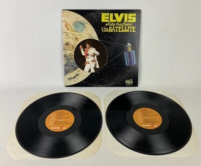 Elvis Presley Double LP Aloha from Hawaii via Satellite 1973 RCA VPSX-6089 - Image 1 of 4