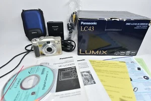 Panasonic LUMIX DMC-LC43 4mp Digital Camara Tested Working BOXED + SD +Batteries - Picture 1 of 18