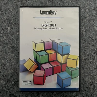 Juego de 5 discos CD-ROM LearnKey Microsoft Excel 2007 | Con Michael Meskers Foto 1 de 4