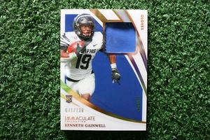 Kenneth Gainwell 2021 Panini Immaculate Collegiate Gloves #GL-KG Relic RC /100 - Picture 1 of 2