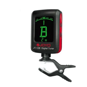 JOYO JT-12B Digital LCD Clip-on Tuner for Electronic Acoustic Guitar Bass Violin - Picture 1 of 7