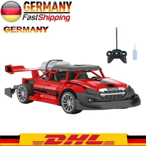 Funkfernsteuerungsauto mit LED-Rauch Fernbedienung Kinderauto Fernbedienung DE - Bild 1 von 8
