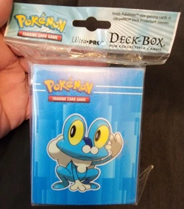 Froakie Water Starter Ultra PRO Pokemon Centro Cartas Deck Caja Nuevo Sellado de Fábrica - Imagen 1 de 6
