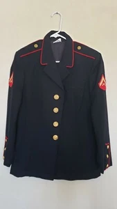 Official Marines Military Uniform Blazer Jacket Size 14R - Picture 1 of 2