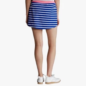 RLX Ralph Lauren Girls Golf Skort Stripe Mini Short Performance Athletic 8 10 - Picture 1 of 14