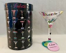 Lolita The Martini Collection "Thank You" Glass New In Box