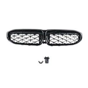 Middle grille BMW G20 330i M340i 2019-2022 Gloss Black Diamond OEM：51138072085 M - Picture 1 of 5