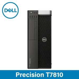 Dell Precision T7810 2x Xeon E5-2690 v4 28CORES 128GB 960GB SSD P400 Win10 WIFI - Picture 1 of 10