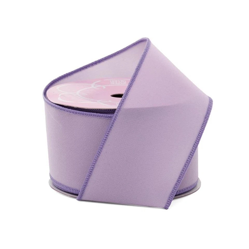 Light Orchid Purple Softique Wired Ribbon - 2 1/2in. x 10 Yards (pm561558184) - Image 1 of 1