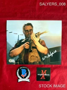 ¡FOTO FIRMADA POR WILLIAM SALYERS 8x10 AUTOGRAFIADA! ¡GRAND THEFT AUTO! ¡AUTENTICIDAD BECKETT! - Imagen 1 de 1