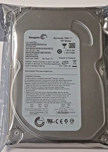 160 GB SATA Seagate barracuda 7200.11 ST3160813AS 8MB HDD 3.5 " Hard Drive New - Picture 1 of 1