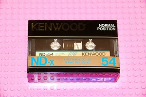 KENWOOD ND-X 54 TYPE I BLANK CASSETTE TAPE TWIN PACK (2) (SEALED) - Picture 1 of 3