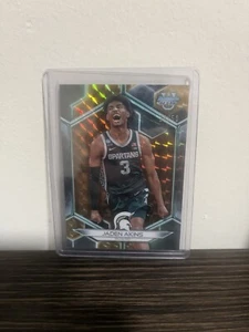 2023-24 Bowman University Best - Gold Geometric Refractor #58 Jaden Akins /50 - Picture 1 of 2