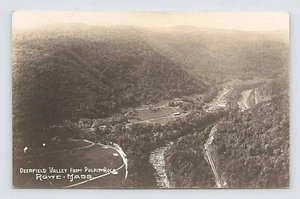 FOTO REAL RPPC DEERFIELD, VALLEY PULPIT ROCK, ROWE MASSACHUSETTS, Kruxo 1911-22 - Imagen 1 de 2