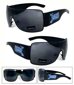 Large Locs Men Cholo OC Style Sunglasses Metal Frame Plastic Temples LC84 - Picture 1 of 5