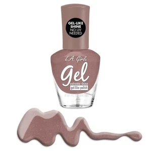 L.A. Girl Cosmetics Gel Like Nail Polish, Lingerie - 0.47 Oz - Picture 1 of 4