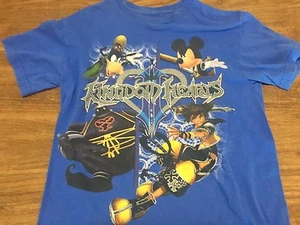 Camiseta pequeña de Walt Disney World Kingdom Hearts Mickey Mouse Goofy - Imagen 1 de 5