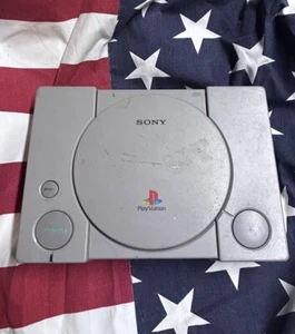 Sony PlayStation 1 PS1 Gray Console Gaming System SCPH-7501- Untested - Picture 1 of 4