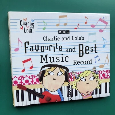 CHARLIE & LOLA'S FAVOURITE & BEST MUSIC RECORD Kids Animation CD BBC Soundtrack - Image 1 of 4