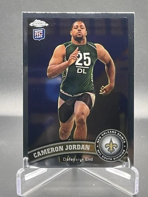 2011 Topps Chrome #39 Cameron Jordan Rookie RC New Orleans Saints - Image 1 of 2