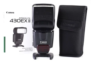 Canon EF 430EX Mark II Speedlite Flash / Flashgun For EOS DSLR Cameras - Picture 1 of 13