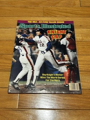 11/3/86 NEWSSTAND Sports Illustrated Ray Knight Mets 1986 Worlds Series EX! - Image 1 of 4