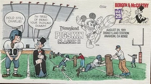 COLLINS PINTADO A MANO 2563 Comediantes Bergen & McCarthy Disney Piel de Cerdo Clásico CXL - Imagen 1 de 1